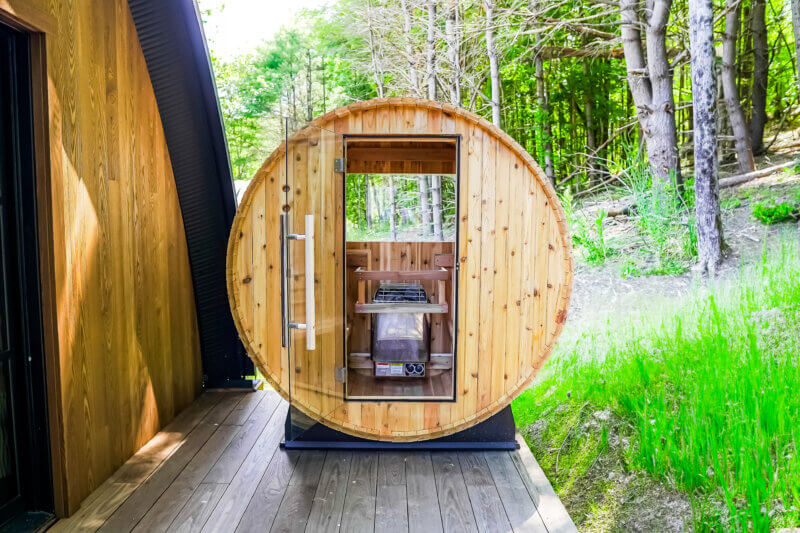 Luxury Wellness Hut 2 | June Farms Cabins